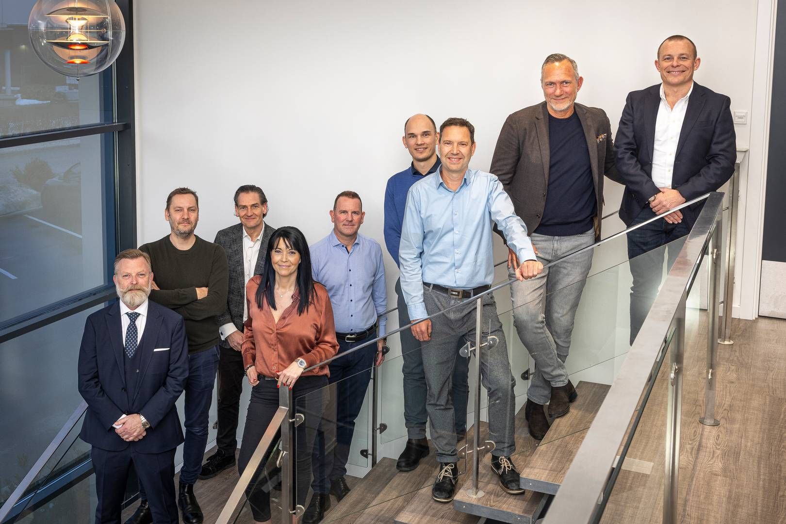 Yderst til højre ses adm. direktør hos CCIT, Hans Dürke Block. | Foto: PR.