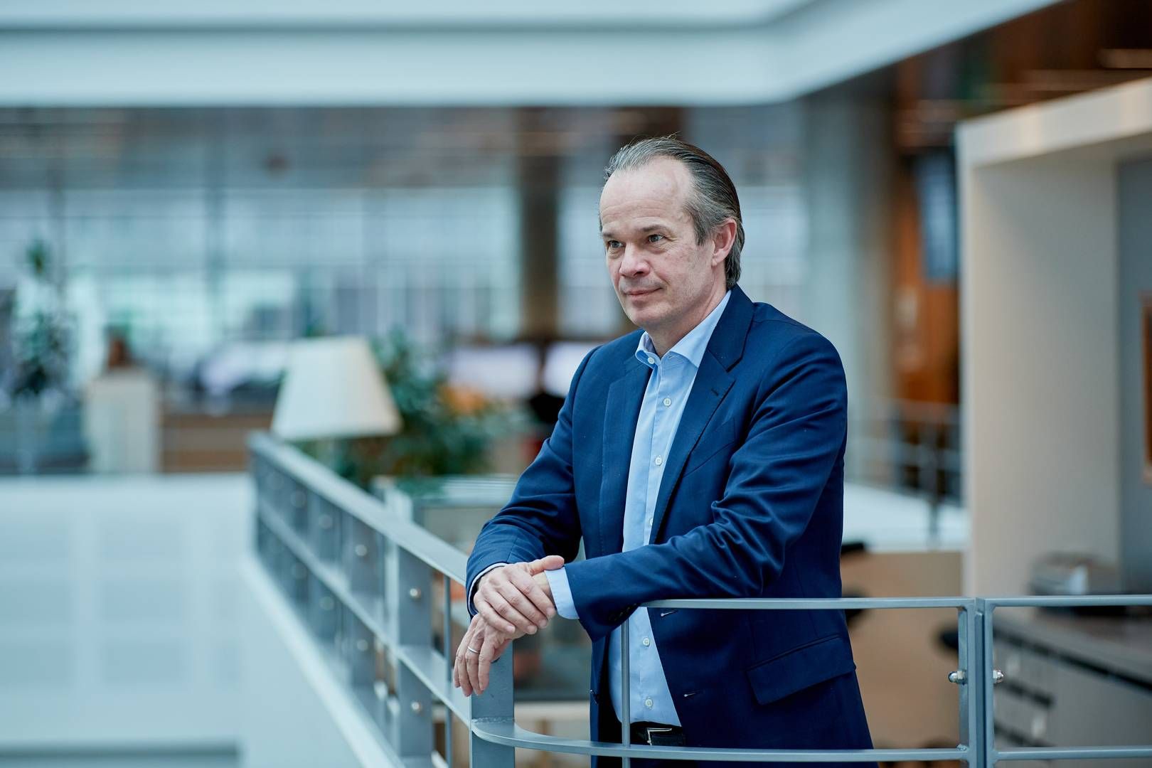 Torm's CEO, Jacob Meldgaard, sees two main reasons why the shipping company is on track to achieve higher earnings than last year. | Foto: Carsten Lundager / Torm