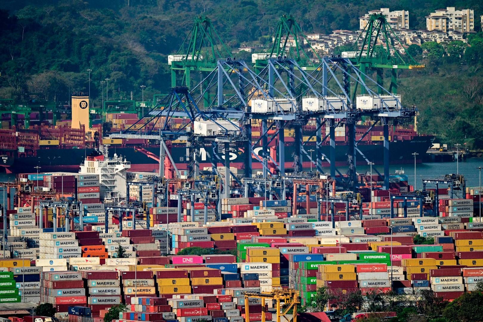 Port of Balboa, which APM Terminals will temporarily operate. Archive photo. | Foto: Martin Bernetti/AFP/Ritzau Scanpix