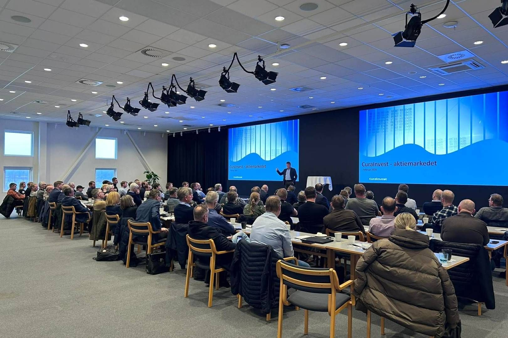 2025 bød på en markant medlemsfremgang fra 110 til 140 landmænd. En del af dem var mødt frem til medlemsmøde og den efterfølgende generalforsamling. | Foto: 3S