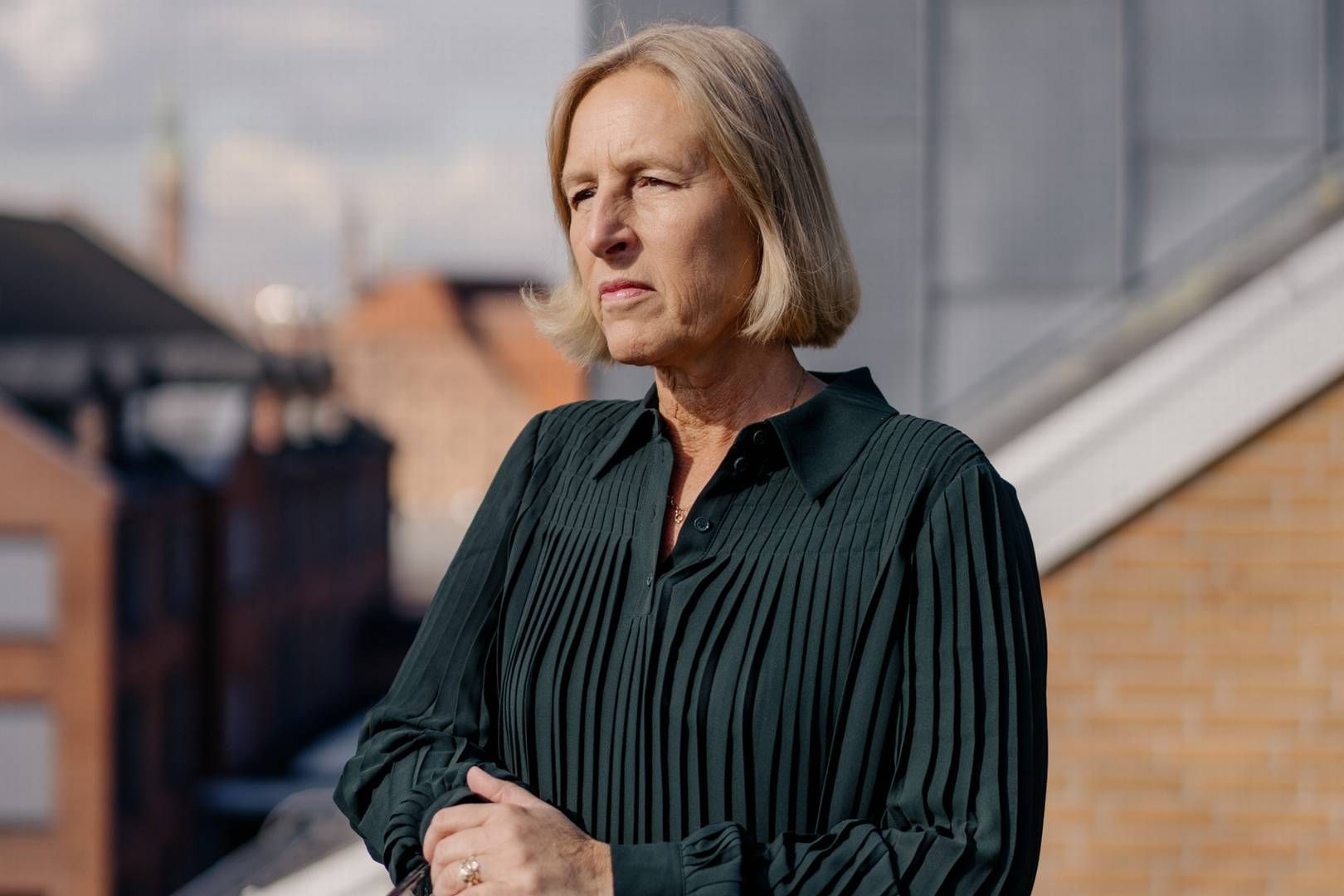 "Jeg håber, at en ny regering vil nuancere kritikken og have mere tillid til sektoren,” siger Dorrit Brandt, formand for Finansforbundet. | Foto: Finansforbundet Pr