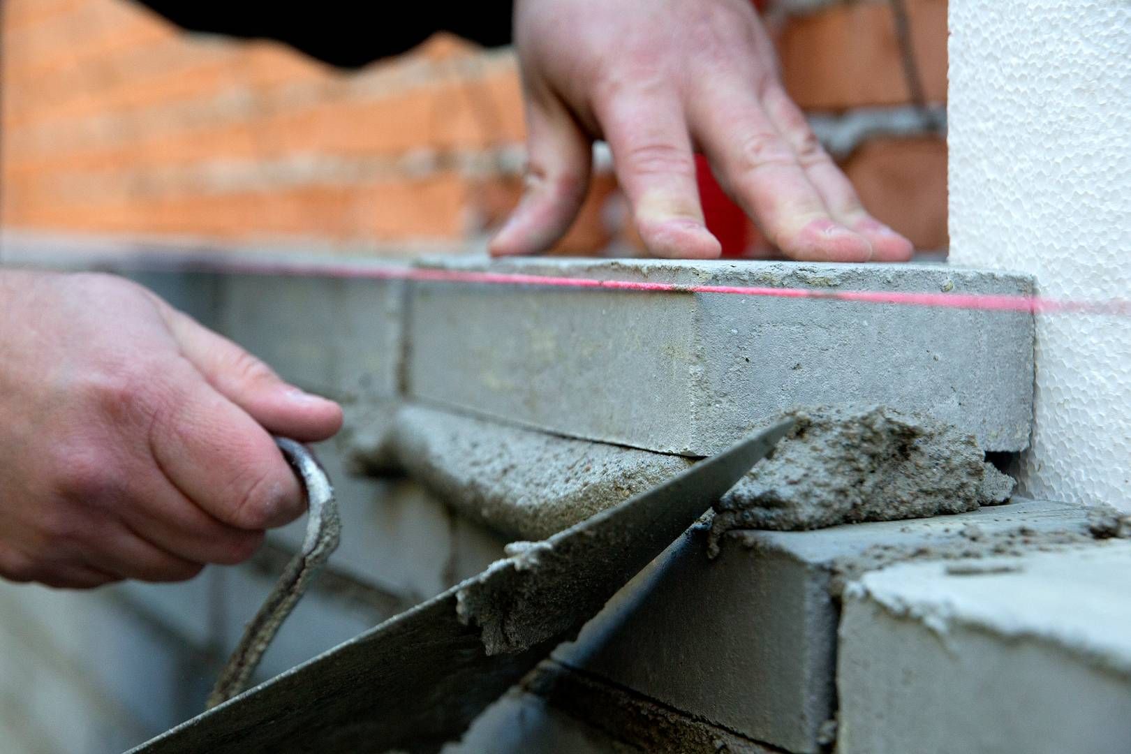 Coface fremhæver blandt andet byggebranchen som udsat ift. konkurser. | Foto: Finn Frandsen