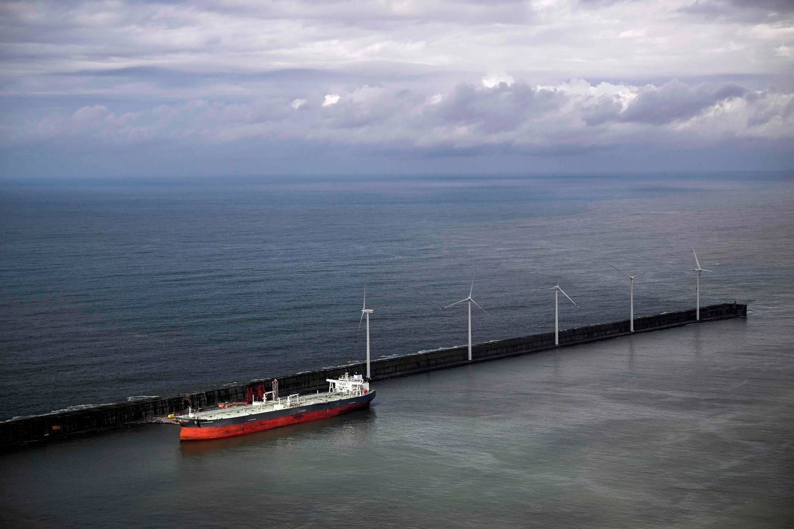 A tanker moored in Spain's Port of Bilbao. Archive photo. | Foto: Ander Gillenea/AFP/Ritzau Scanpix