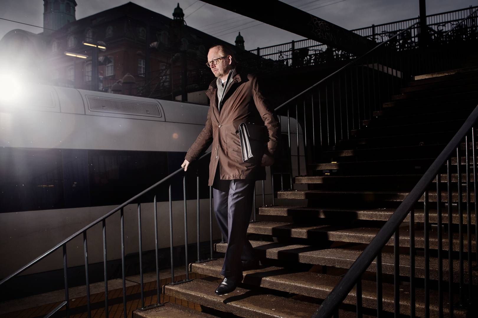 Arkivfoto af Jesper Lok fra hans tid som adm. direktør i DSB. Nu er han ny formand for Installatørgruppen. | Foto: Bundgaard Carsten