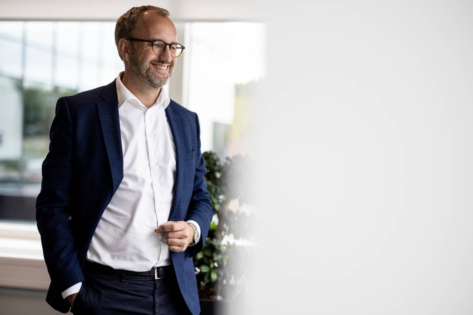 Christian Lützen er direktør for Toldstyrelsen. | Foto: Joachim Ladefoged