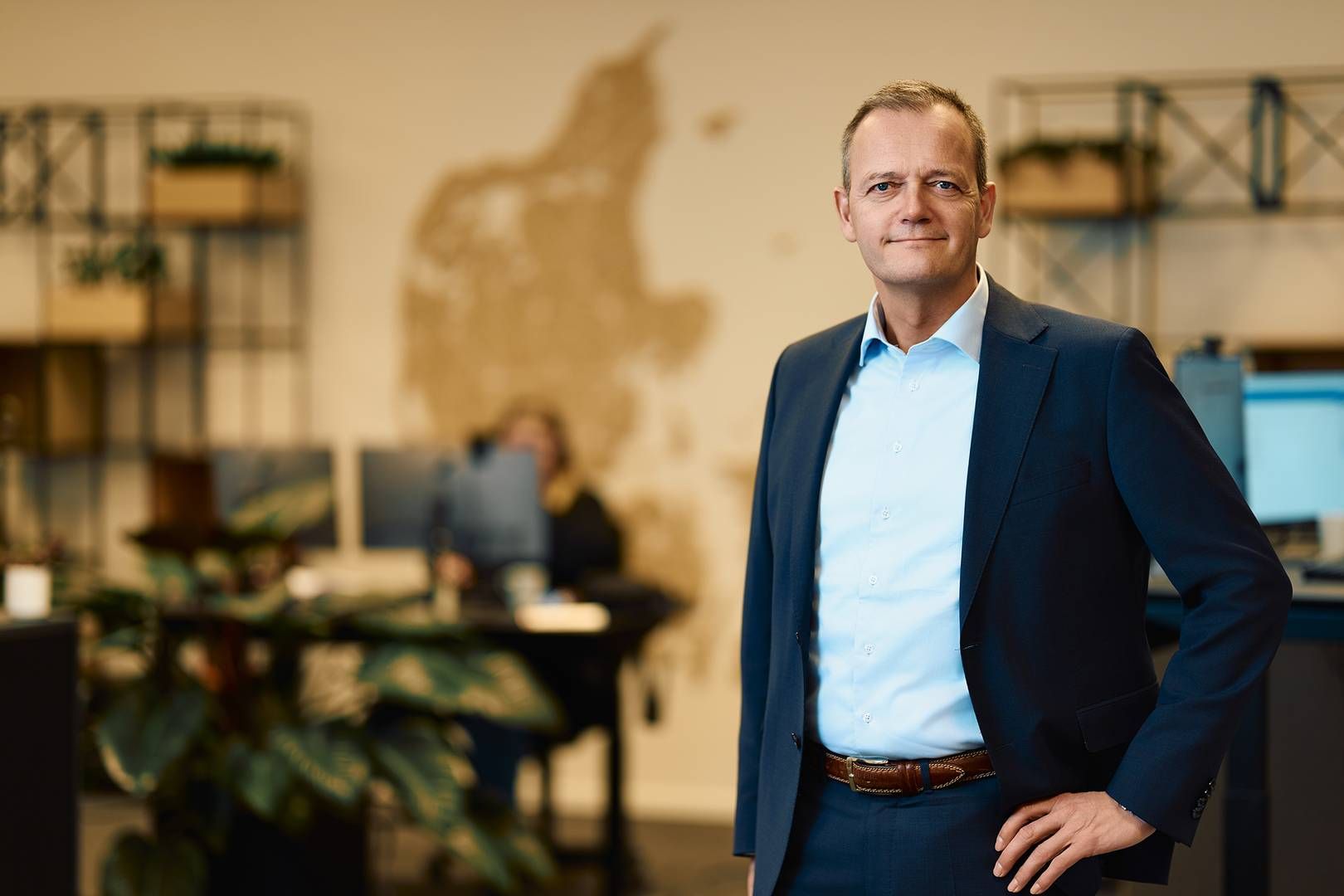 Ole Beith er direktør i Sparekassen Thy, der åbner ny afdeling i Aalborg i 2026.