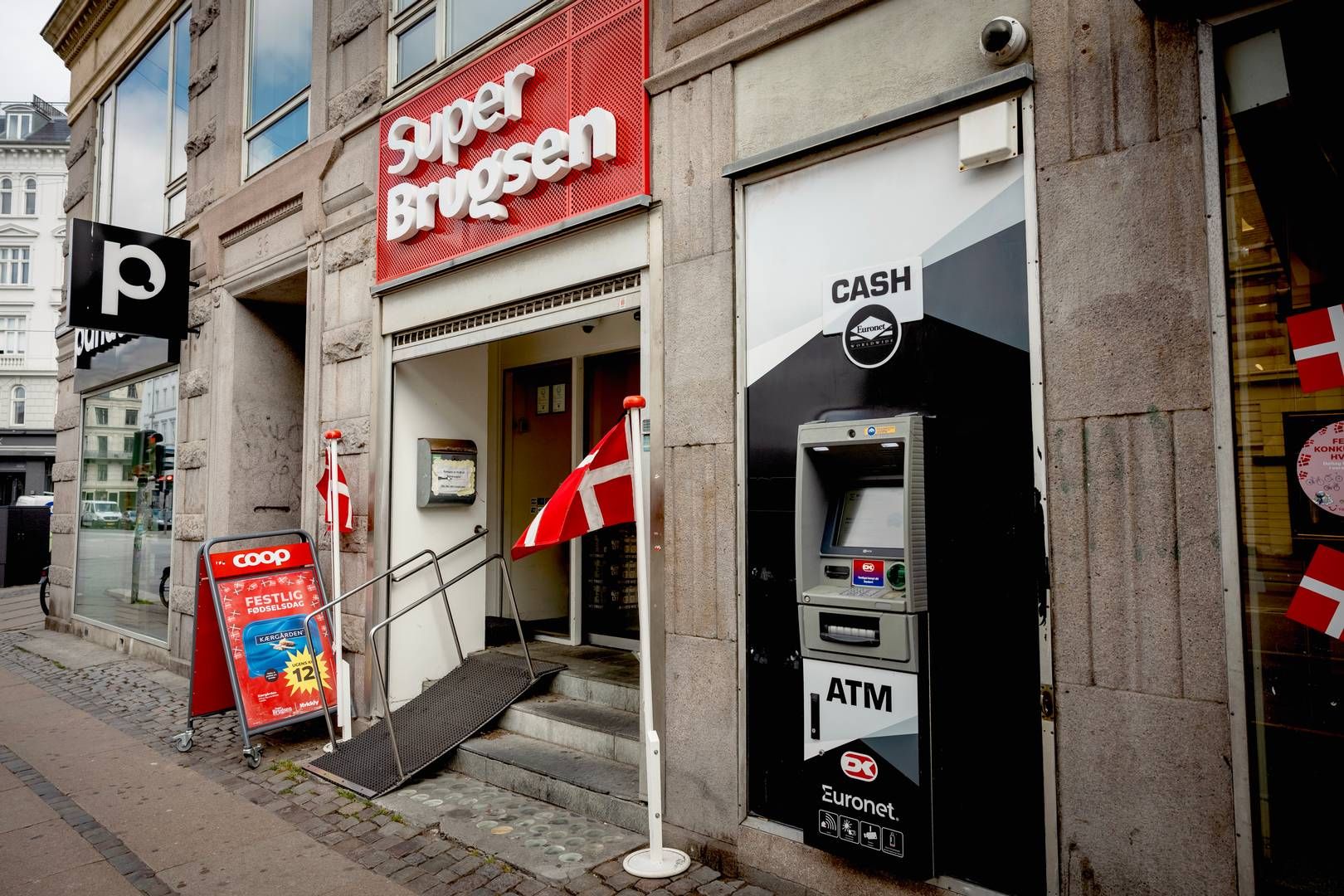 Coops butikker risikerer problemer med leveringen på grund af strejke. | Foto: Miriam Dalsgaard