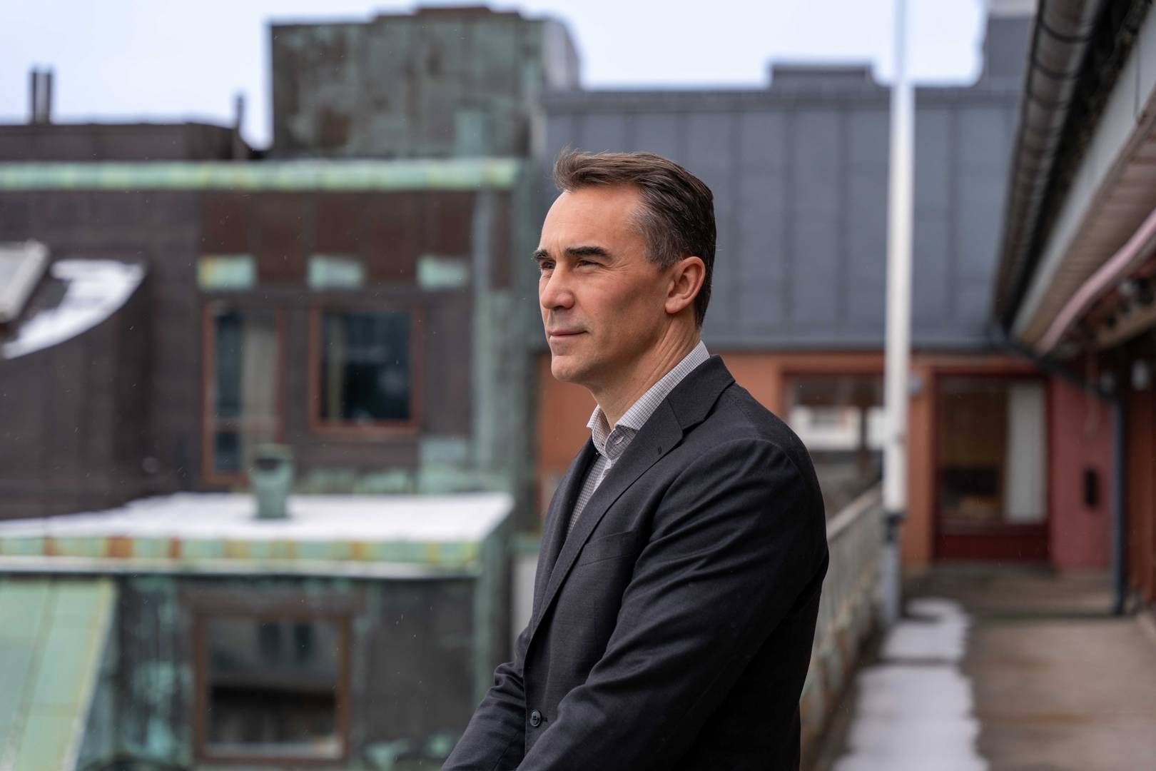 Joakim Agerback, senior portfolio manager at Finserve, highlights the Arctic and space as strategic growth areas. | Photo: Finserve