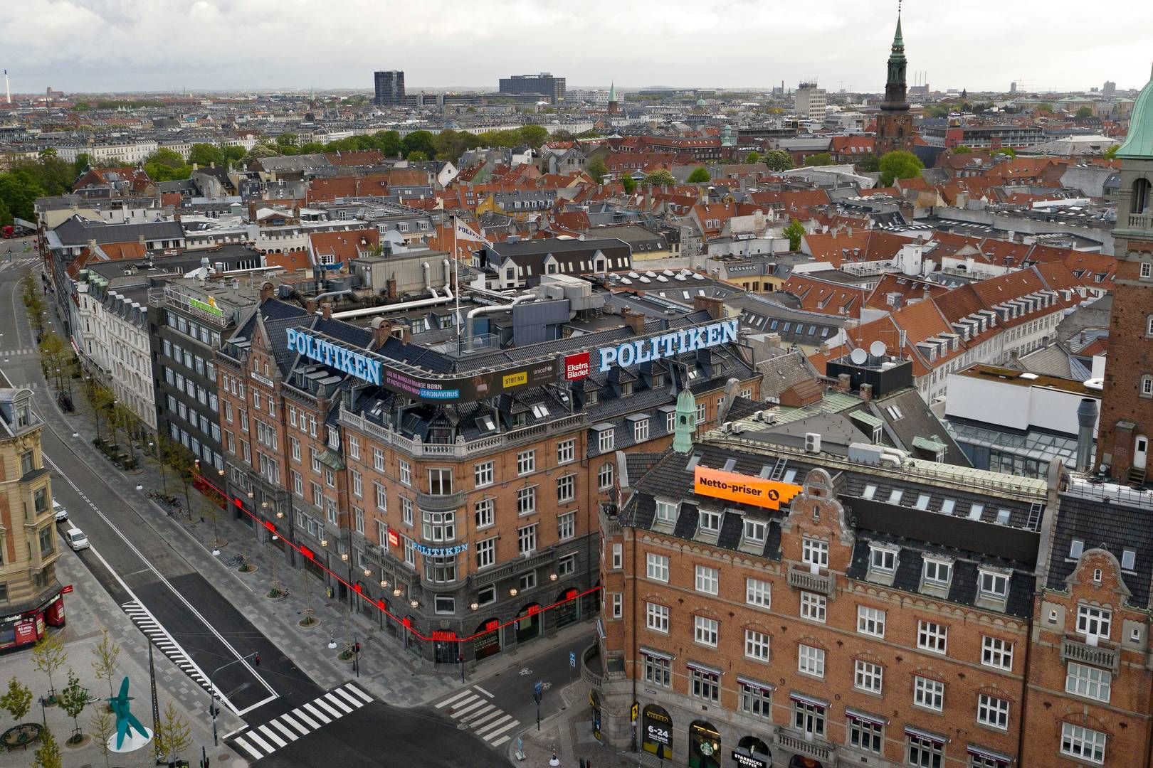 JP/Politikens Hus med bl.a. medierne Politiken, Ekstra Bladet og Jyllands-Posten er ejet af fonde.